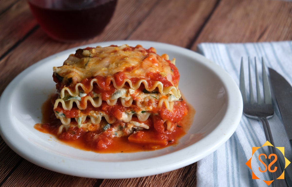 Lasagna is a crowd-pleasing main dish that everyone can agree on.