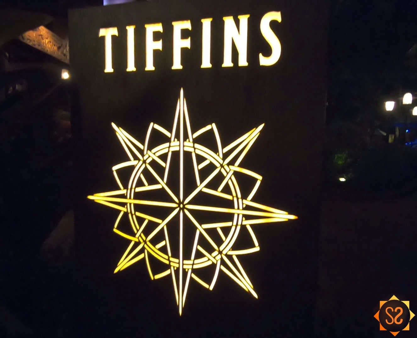 Tiffins sign