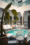 Moroccan riad with swimming pool